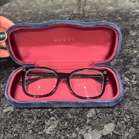 Gucci Black Women's Glasses - Picture 7 of 8